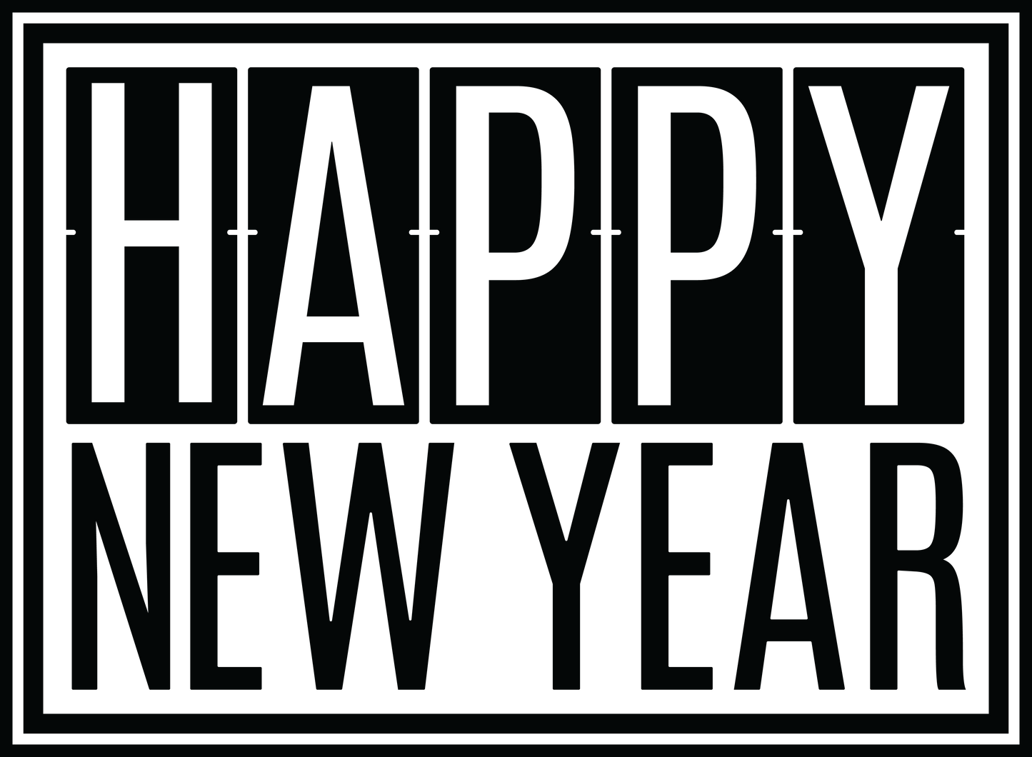 HAPPY NEW YEAR