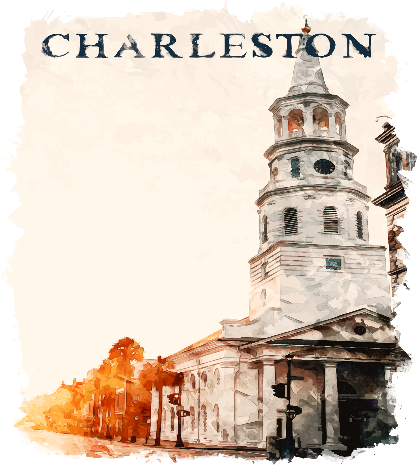 CHARLESTON WATERCOLOR