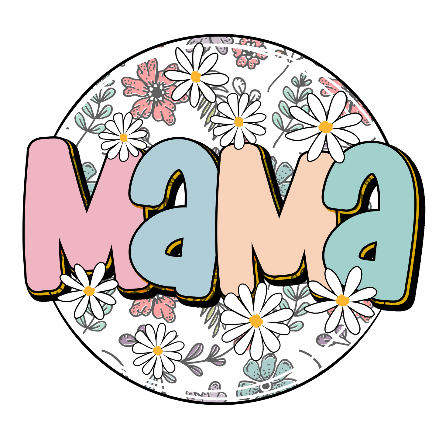 PASTEL FLORAL MAMA