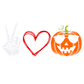 PEACE, LOVE, PUMPKINS