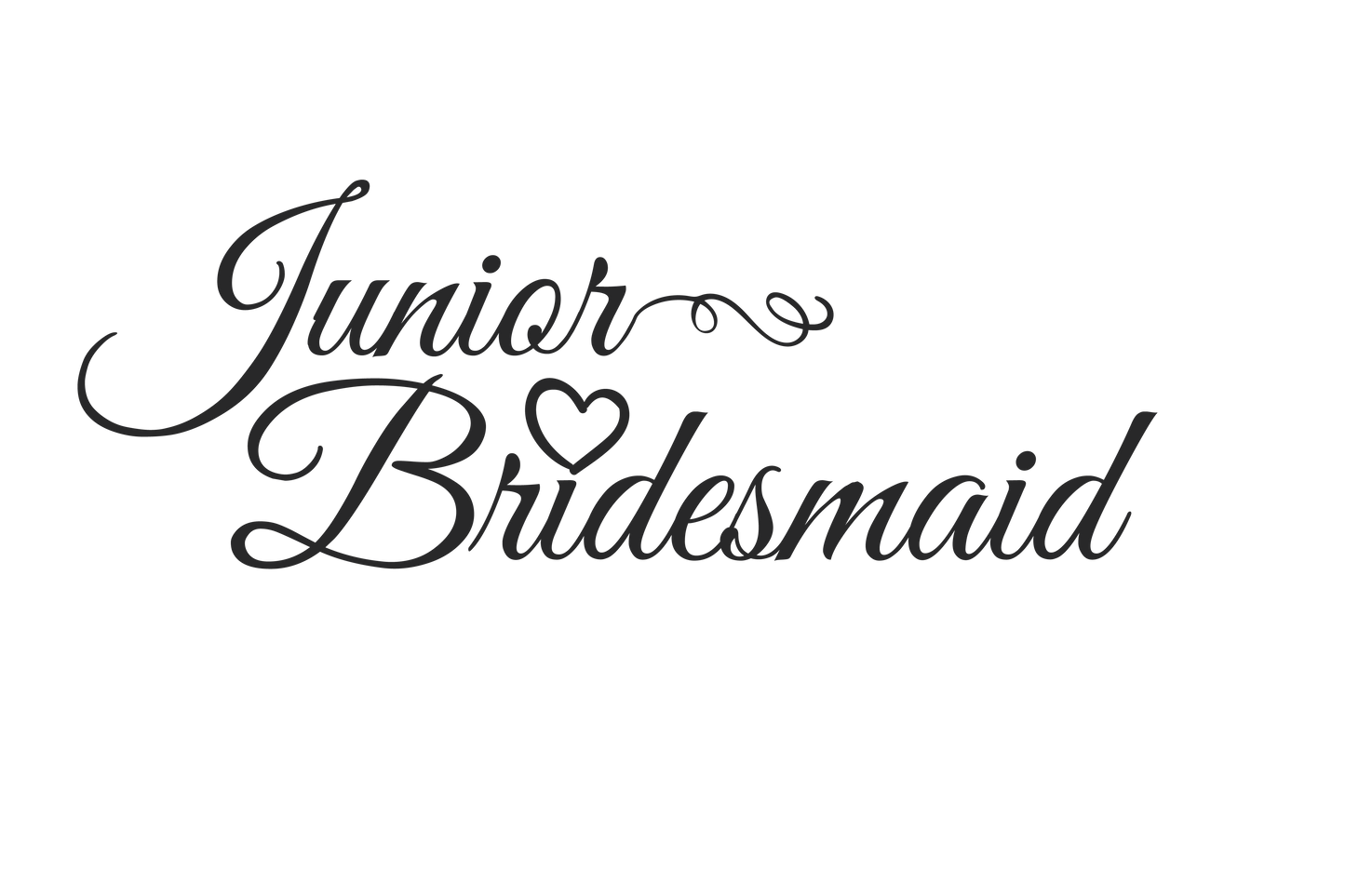 JUNIOR BRIDESMAID