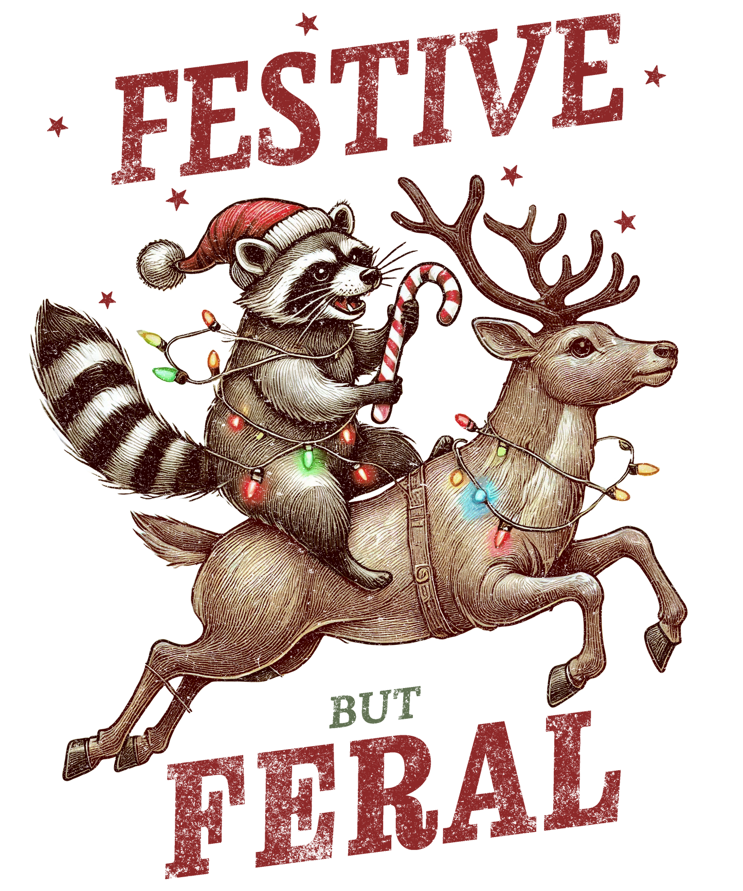 FESTIVE BUT FERAL