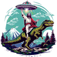 JESUS ON T-REX