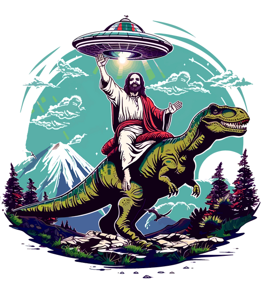 JESUS ON T-REX