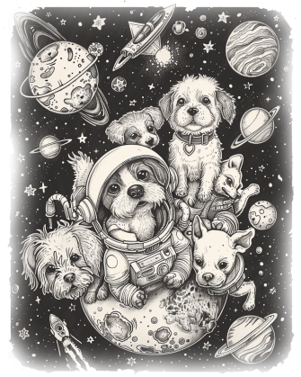 SPACE DOGS