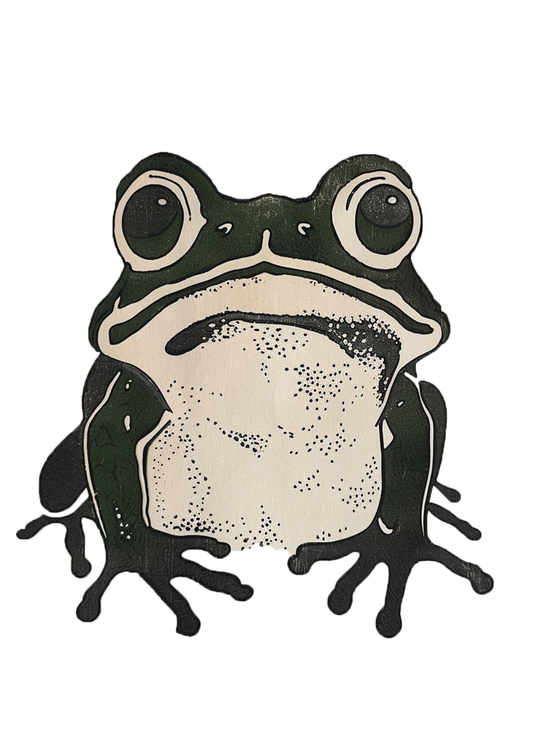 UNIMPRESSED FROG