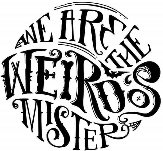 WE ARE THE WEIRDO'S MISTER