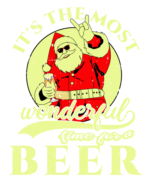 MOST WONDERFUL TIME FOR BEER