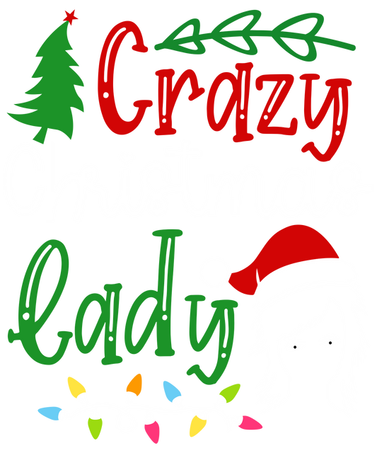 CRAZY CHRISTMAS LADY