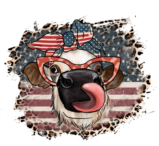 PATRIOTIC COW