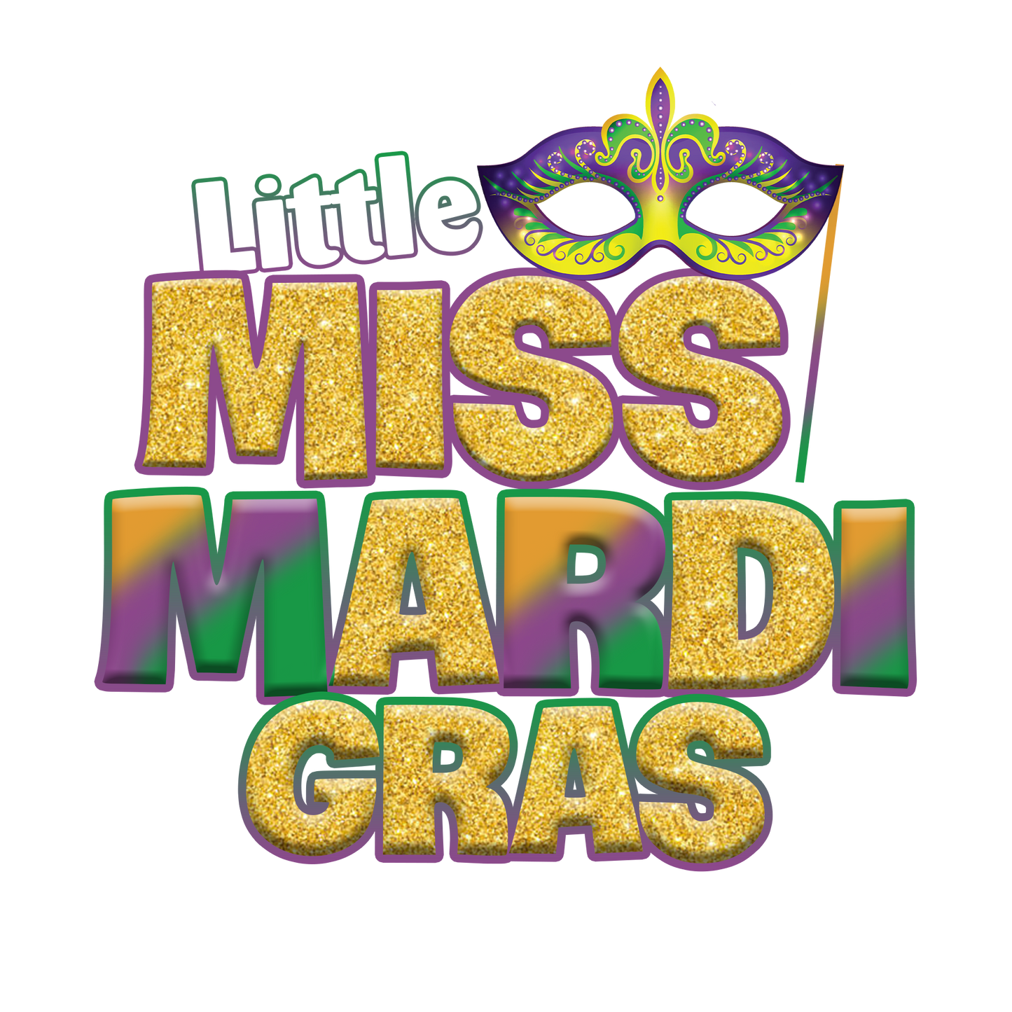 LITTLE MISS MARDI GRAS