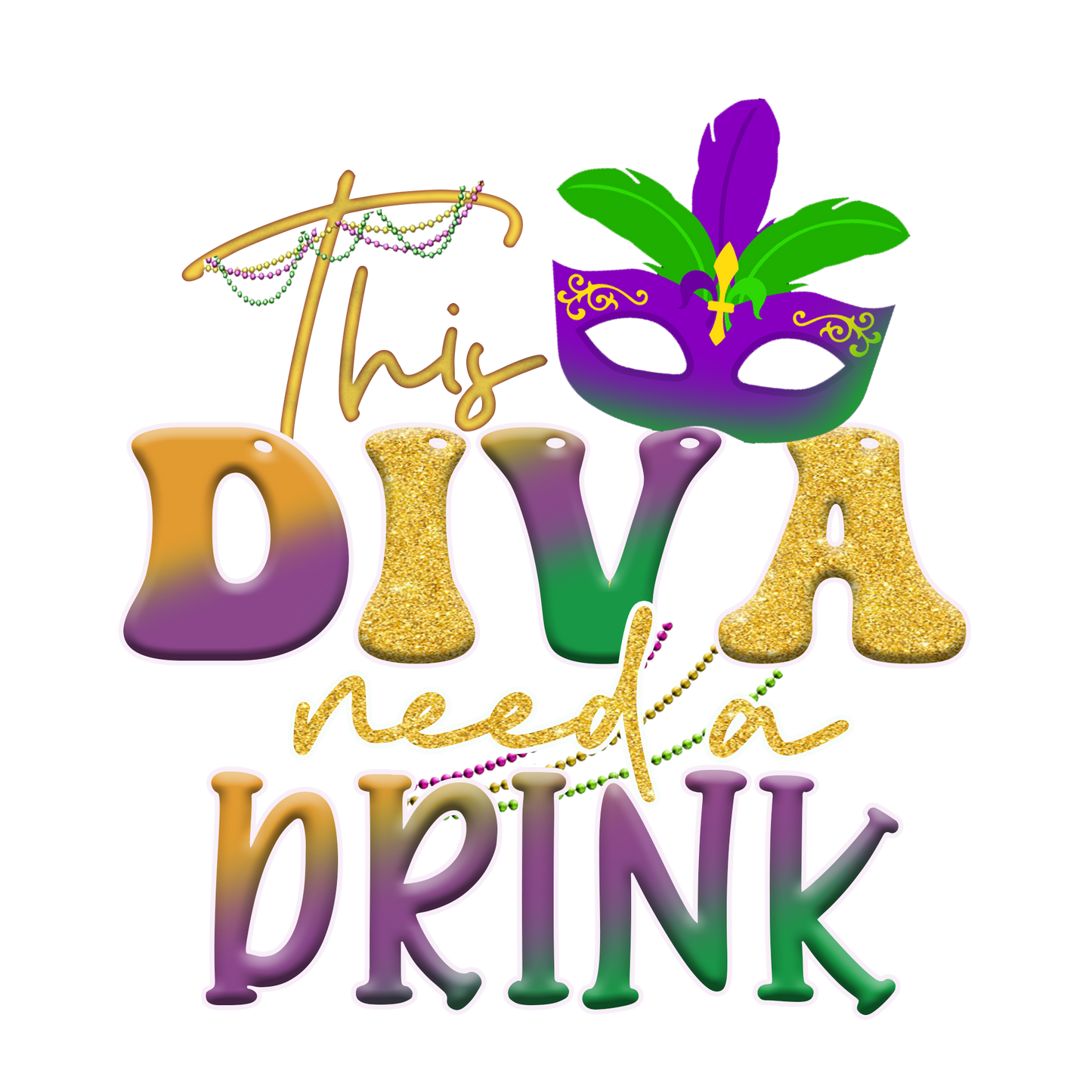 THIS DIVA NEEDS A DRINK