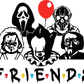 FRIENDS WITH BALLOON