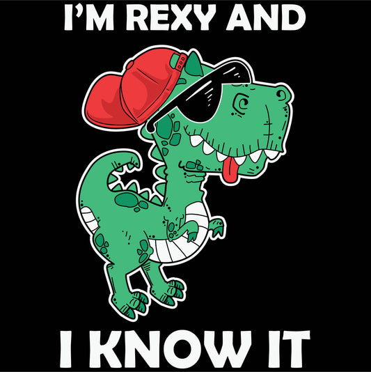 REXY AND I KNOW IT   (no background)