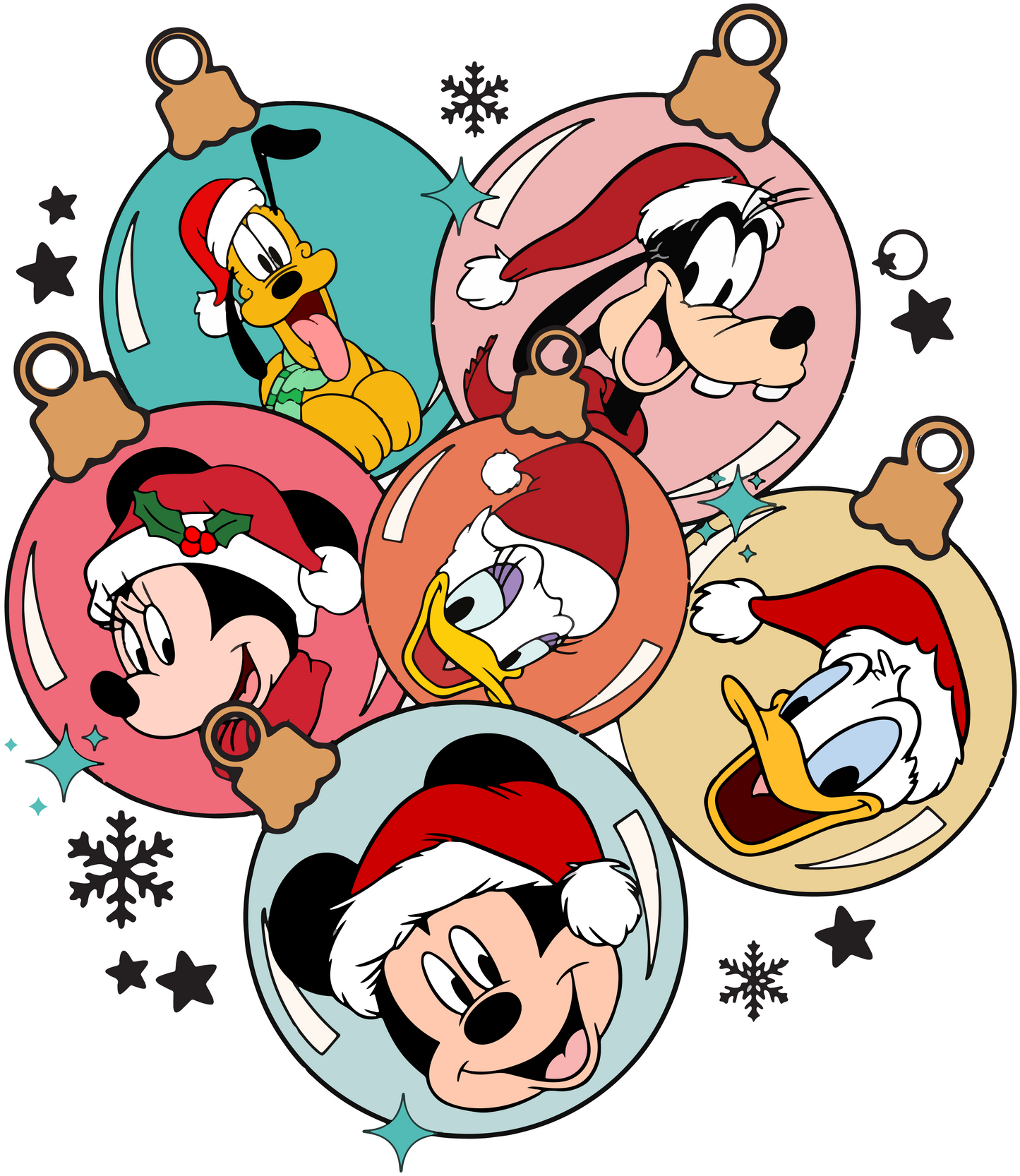 DISNEY CREW ORNAMENTS