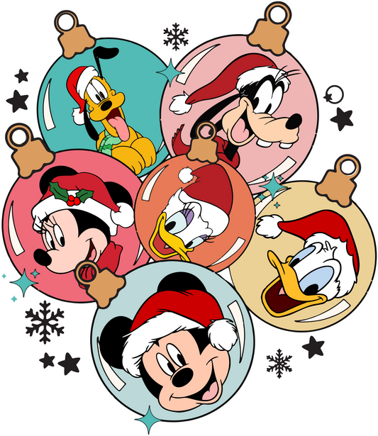 DISNEY CREW ORNAMENTS